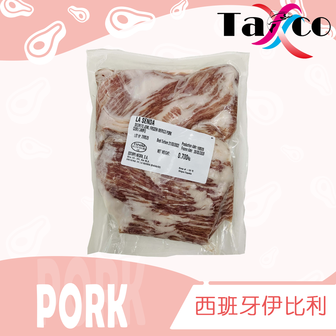 西班牙伊比利橡果豬頸肉 (700-800克)